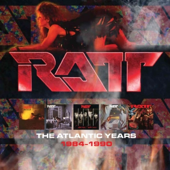 RATT The Atlantic Years 1984-1990 5CD CLAMSHELL BOX [CD]